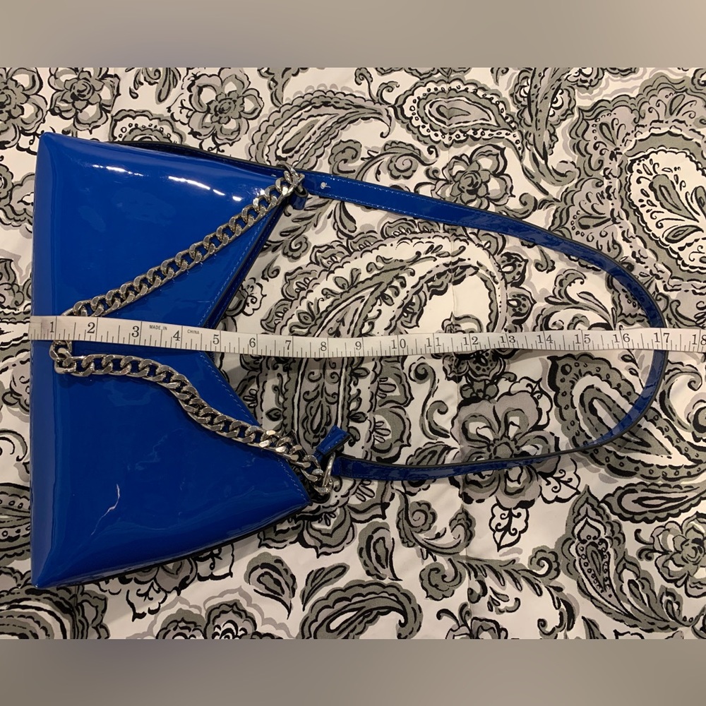 Spring Safire Blue Shoulder Bag - Picture 6 of 8